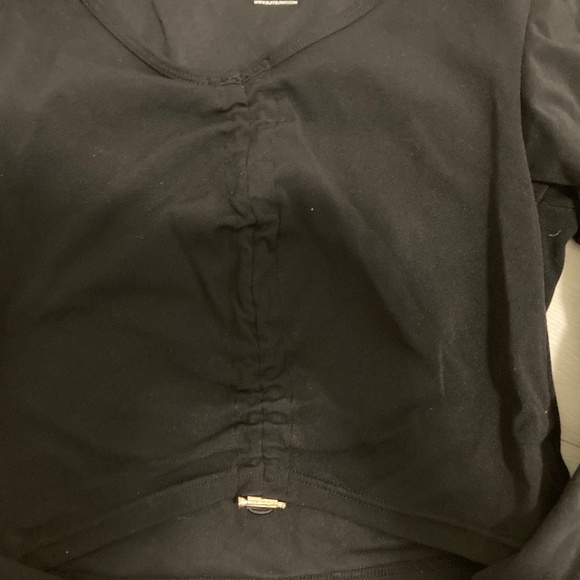 Buffbunny Flora Crop Top in Black - Picture 4 of 7